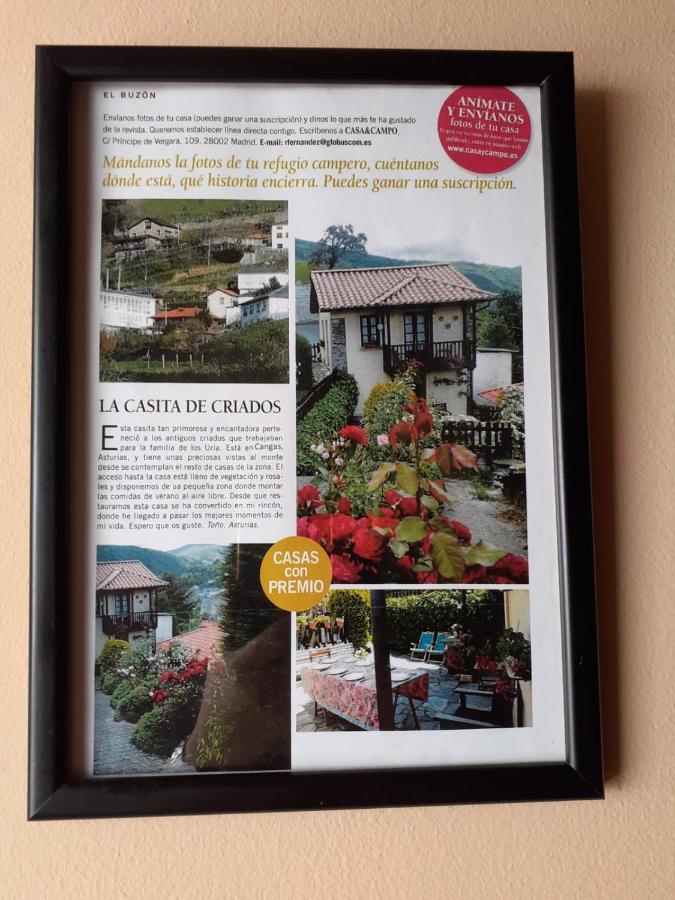 칸가스 델 나르세아 La Casina De Santulaya 빌라 외부 사진